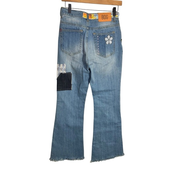 Urban Outfitters BDG High-Waisted Flare Jean - Indigo Craft Size 26 100% Cotton - Picture 12 of 16